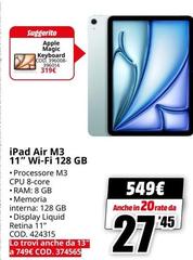 Apple - Ipad Air M3 11