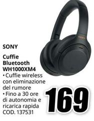 Sony - Cuffie Bluetooth WH1000XM4