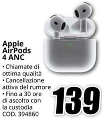 Apple - Airpods 4 Anc