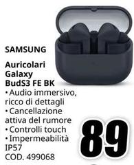 Samsung - Galaxy Buds3 FE BK