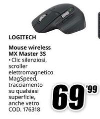 Logitech - Mouse Wireless Mx Master 3S