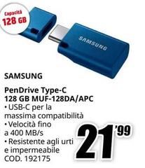 Samsung - Pendrive Type-C 128 GB MUF-128DA/APC