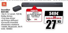 Jbl - Soundbar Bar 800