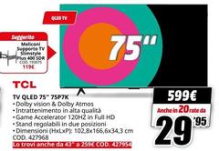TCL - Tv Qled 75