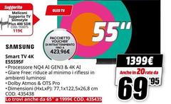 Samsung - Smart TV 4K E5599F