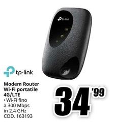 Tp Link - Modem Router Wi-fi Portatile 4g/lte
