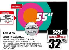 Samsung - Smart Tv 55qn70fau