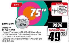 Samsung - Smart Tv 4k 75q75pau