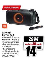 Jbl - Partybox On The Go 2