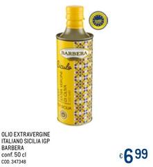 Barbera - Olio Extravergine Italiano Sicilia IGP