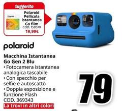 Polaroid - Macchina Istantanea Go Gen 2 Blu