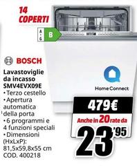Bosch - Lavastoviglie Da Incasso SMV4EVX09E