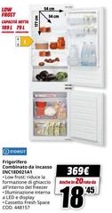 Indesit - Frigorifero Combinato Da Incasso FNC160241