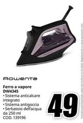 Rowenta - Ferro A Vapore DW4345