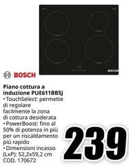 Bosch - Piano Cottura A Induzione PUE611BB5J