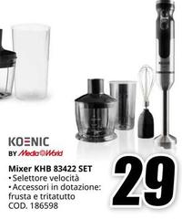 Koenic - Mixer Khb 8342 Set