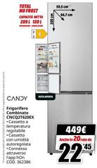 Candy - Frigorifero Combinato CnC027620EX