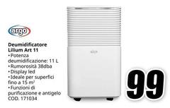 Argo - Deumidificatore Lilium Art 11