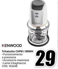 Kenwood - Tritatutto CHP61.100WH