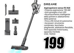 Dreame - Aspirapolvere Senza Fili R20
