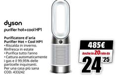Dyson - Purificatore D'aria Purifier Hot+ Cool Hp 1