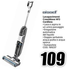 Bissell - Lavapavimenti CrossWave HF3 Cordless