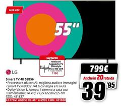 LG - Smart TV 4K 55B56