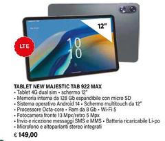 New Majestic - Tablet Tab 922 Max
