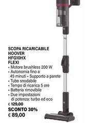 Hoover - Scopa Ricaricabile HFG10HX Flexi