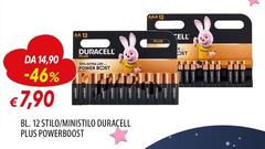 Duracell - 12 Stilo/Ministilo Plus Powerboost