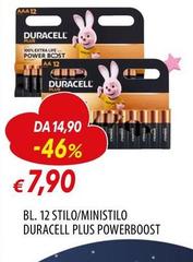 Duracell - Bl. 12 Stilo/Ministilo Plus Powerboost