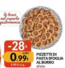 Pizzette Di Pasta Sfoglia Al Burro