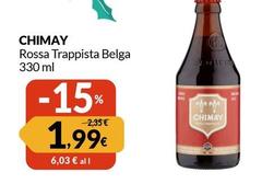 Chimay - Rossa Trappista Belga