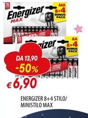 Energizer - 8+4 Stilo/Ministilo Max