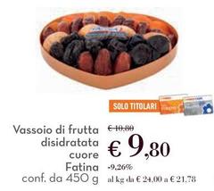 Fatina - Vassoio Di Frutta Disidratata Cuore