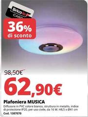 Carta da musica - Plafoniera