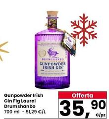 Gunpowder -  Irish Gin Fig Laurel Drumshanbo