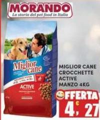 Morando - Miglior Cane Crocchette Active Manzo