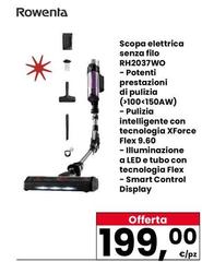 Rowenta - Scopa Elettrica Senza Filo RH2037WO