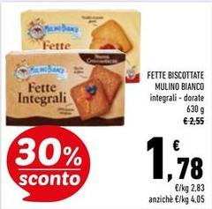 Mulino Bianco - Fette Biscottate