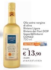 Oliva - Olio Extra Vergine Di  Riviera Ligure Riviera Dei Fiori DOP Sapori&Dintorni