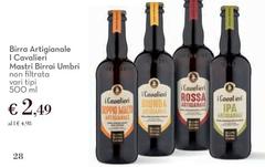 Mastri birrai umbri - Birra Artigianale I Cavalieri
