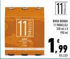 11 Paralleli - Birra Bionda