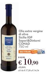 Oliva - Olio Extra Vergine Di  Sicilia IGP Sapori&Dintorni