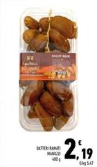 Manuzzi - Datteri Ramati