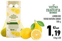 Conad - Limoni Bio Verso Natura