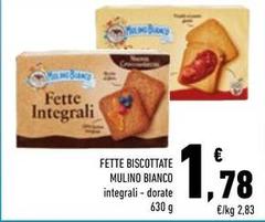 Mulino Bianco - Fette Biscottate