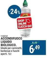 Tutto Fuoco - Accendifuoco Liquido Biologico