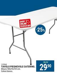 Tavolo Pieghevole Catering