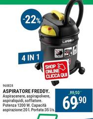 Lavor - Aspiratore Freddy